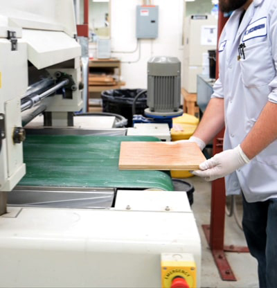 Roll Coating Process - Wood Coating