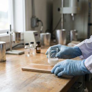 wood coating tested for environmental aspects
